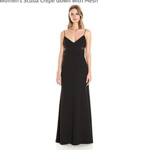 Black Vera Wang formal gown